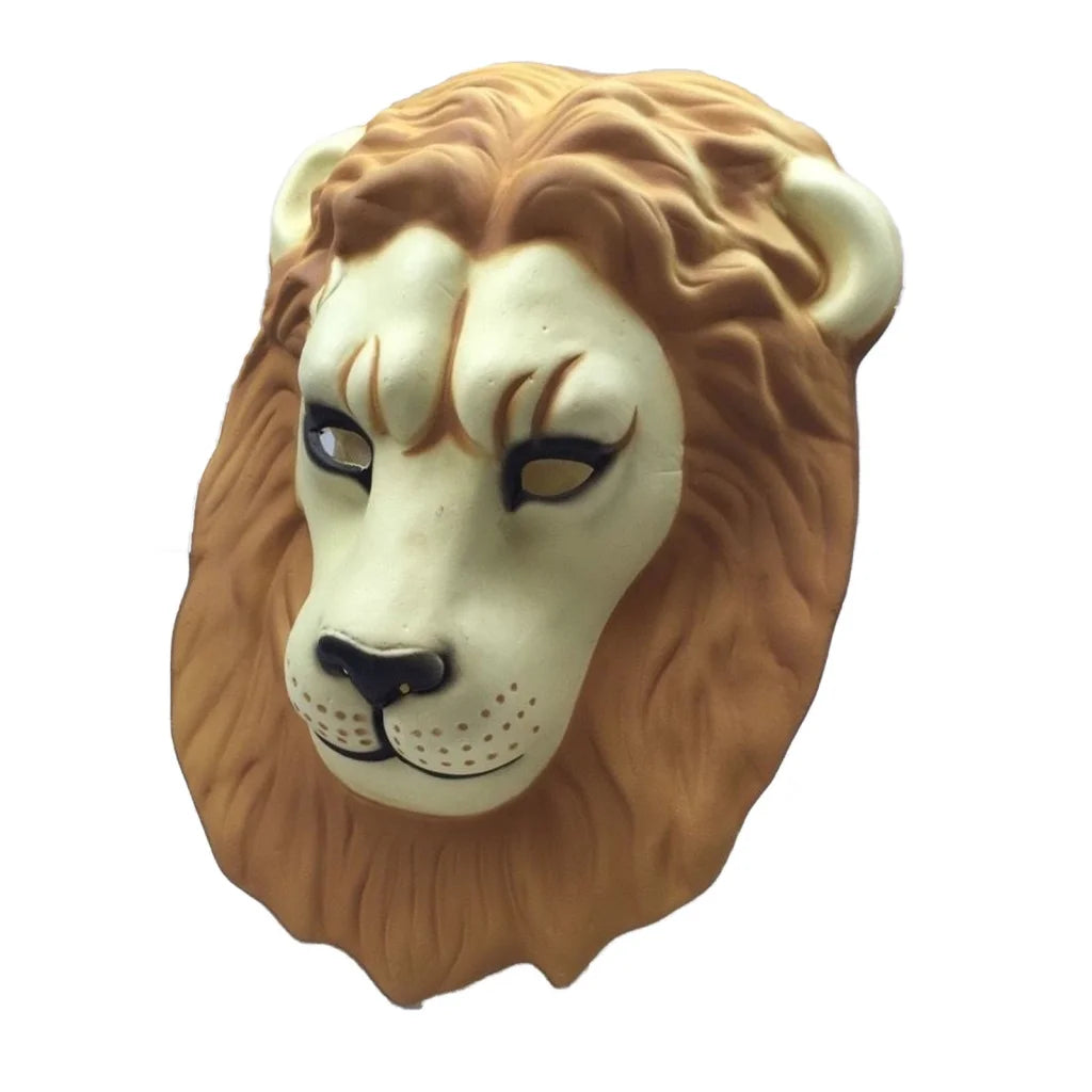 Animal Head Face Mask Halloween Costume Party Toys Adult