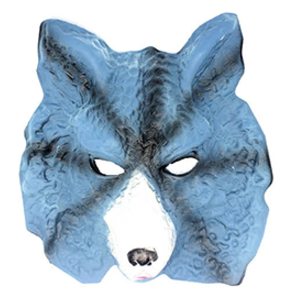 Animal Head Face Mask Halloween Costume Party Toys Adult