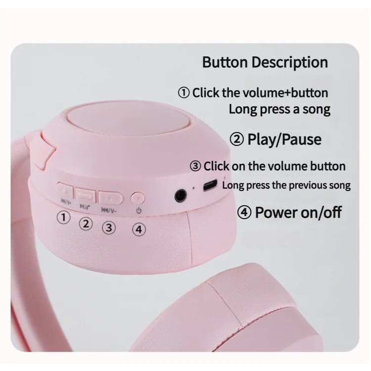 Apricot TL-29 PRO Wireless & Wired Over-Ear Bluetooth