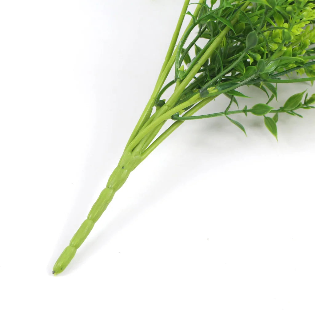 Artificial Dense Hanging Evergreen Plant - Two-Tone UV