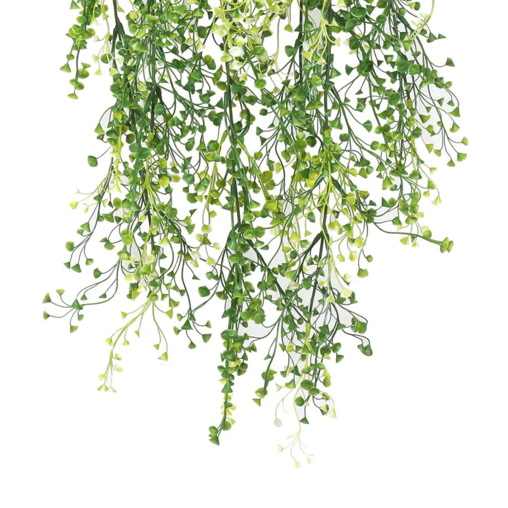 Artificial Hanging Plant (Mixed Green String of Pearls) UV