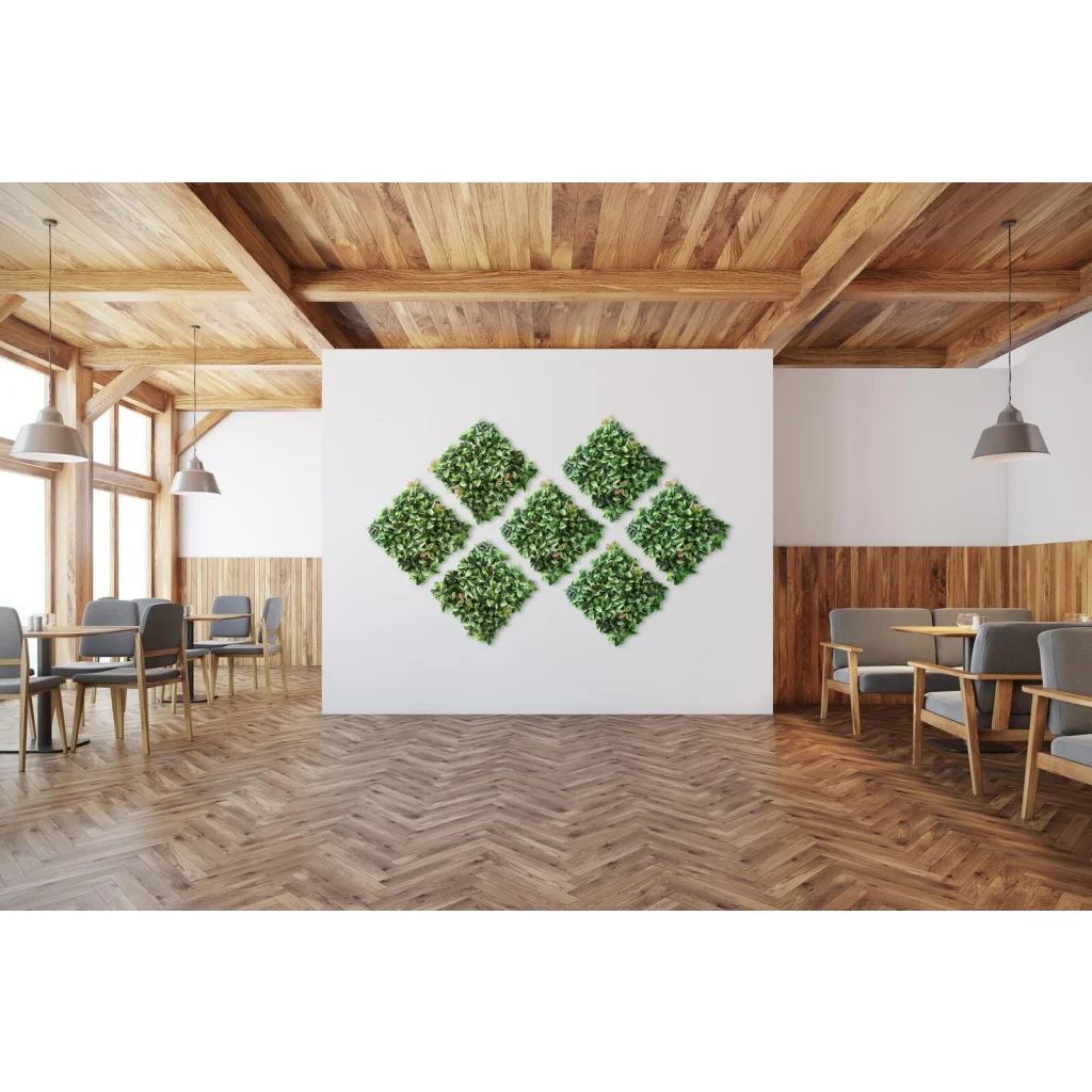 Artificial Plant Wall 12x Grass Panels Vertical Garden Tile