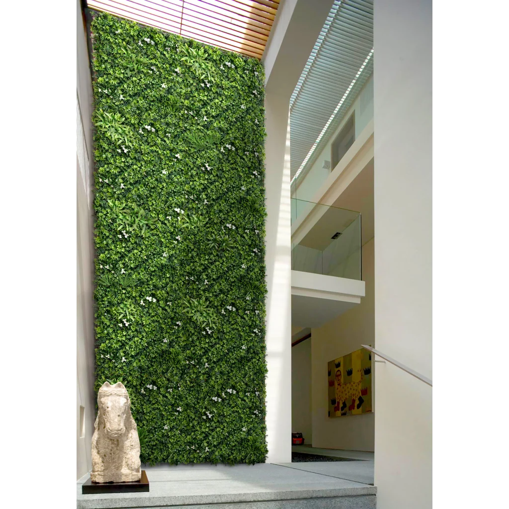 Artificial Plant Wall Grass Panels Vertical Garden Tile