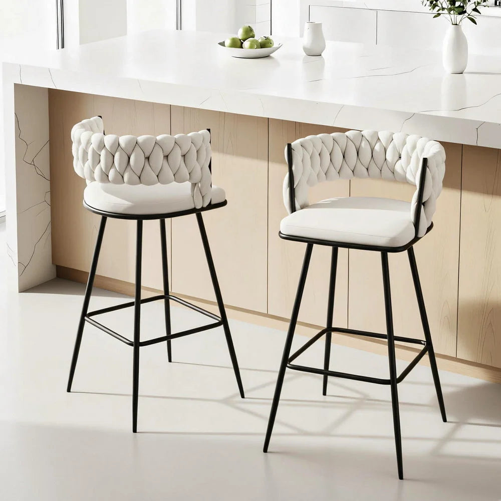 Artiss 2x Bar Stools Kitchen Dining Chair Counter Stool