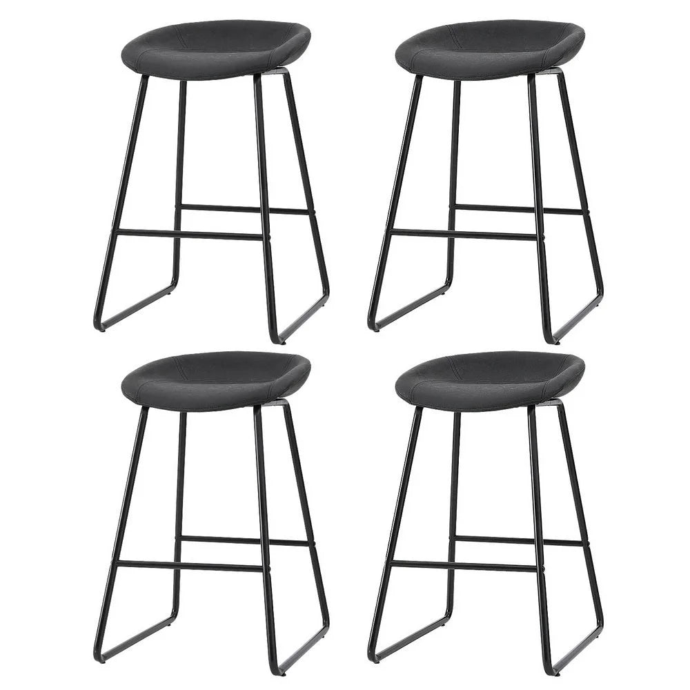 Artiss 4x Bar Stools Kitchen Dining Chairs Counter Stool PU