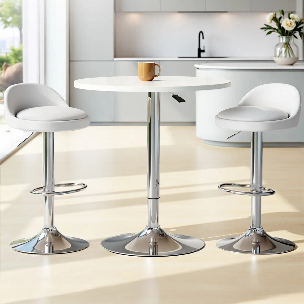 Bar table set with tall table and two stools