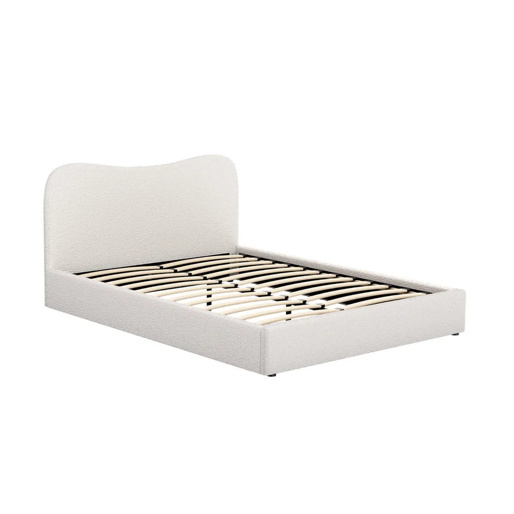 Artiss Bed Frame Queen Size Boucle DARA - Baby & Kids >
