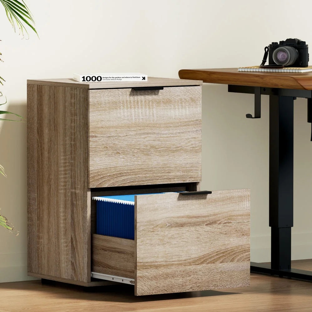 Artiss Filing Cabinet Files Storage Office Shelves File