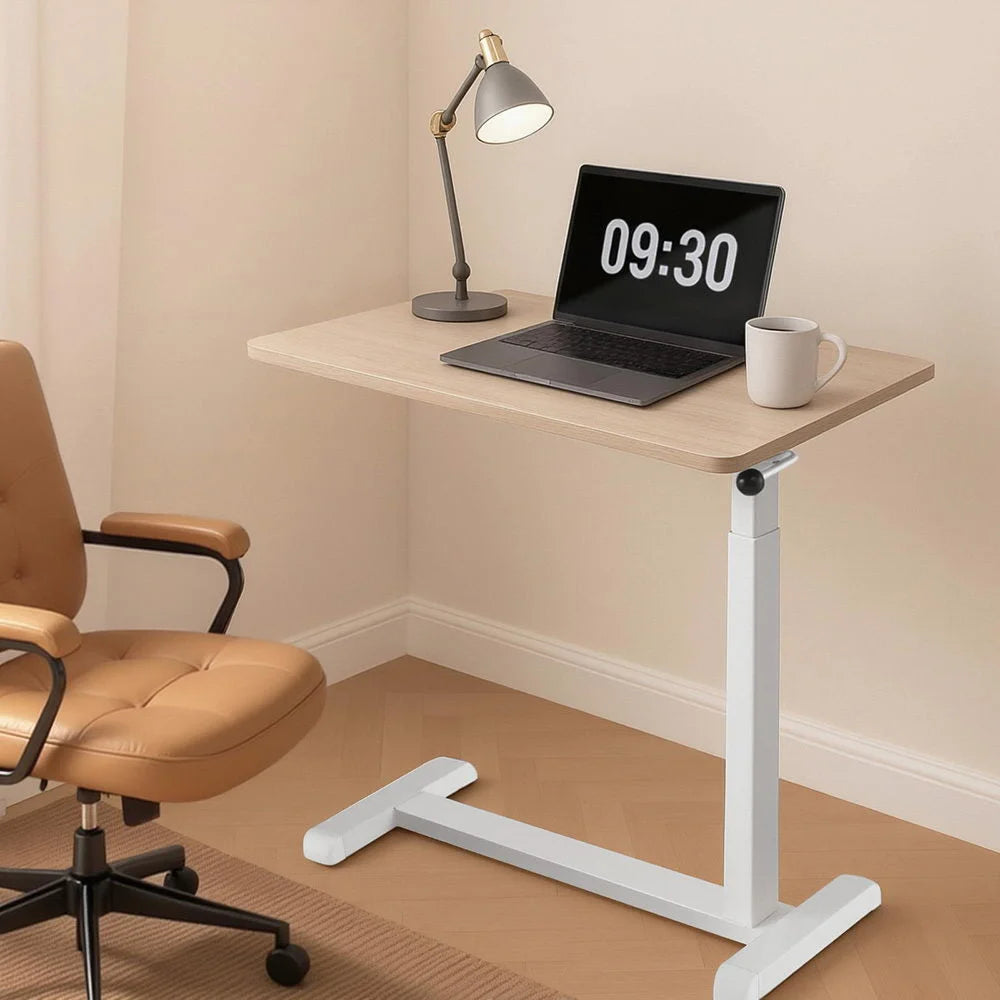 70cm desk with lower support frame and fitted legs