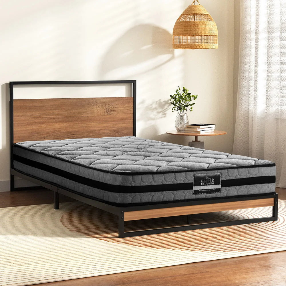 Artiss Metal Bed Frame Single Size Beds Platform