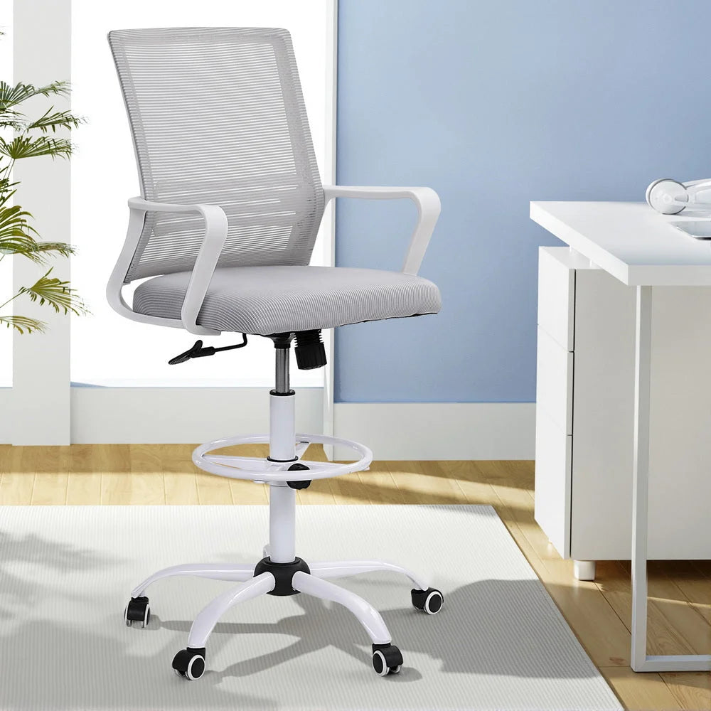Artiss Office Chair Drafting Chairs Stool Computer Desk