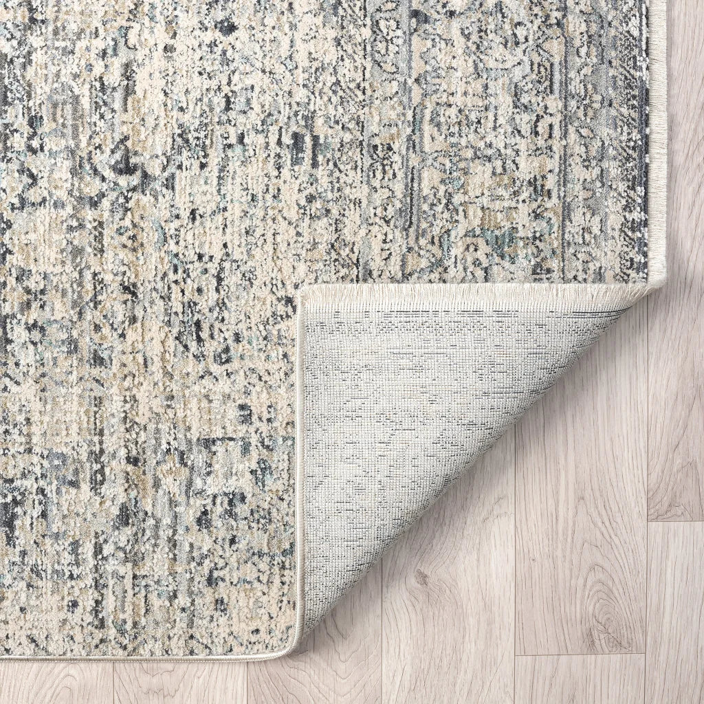 Aubre Contemporary Area Rug - Sand - 80x300 - Home & Garden