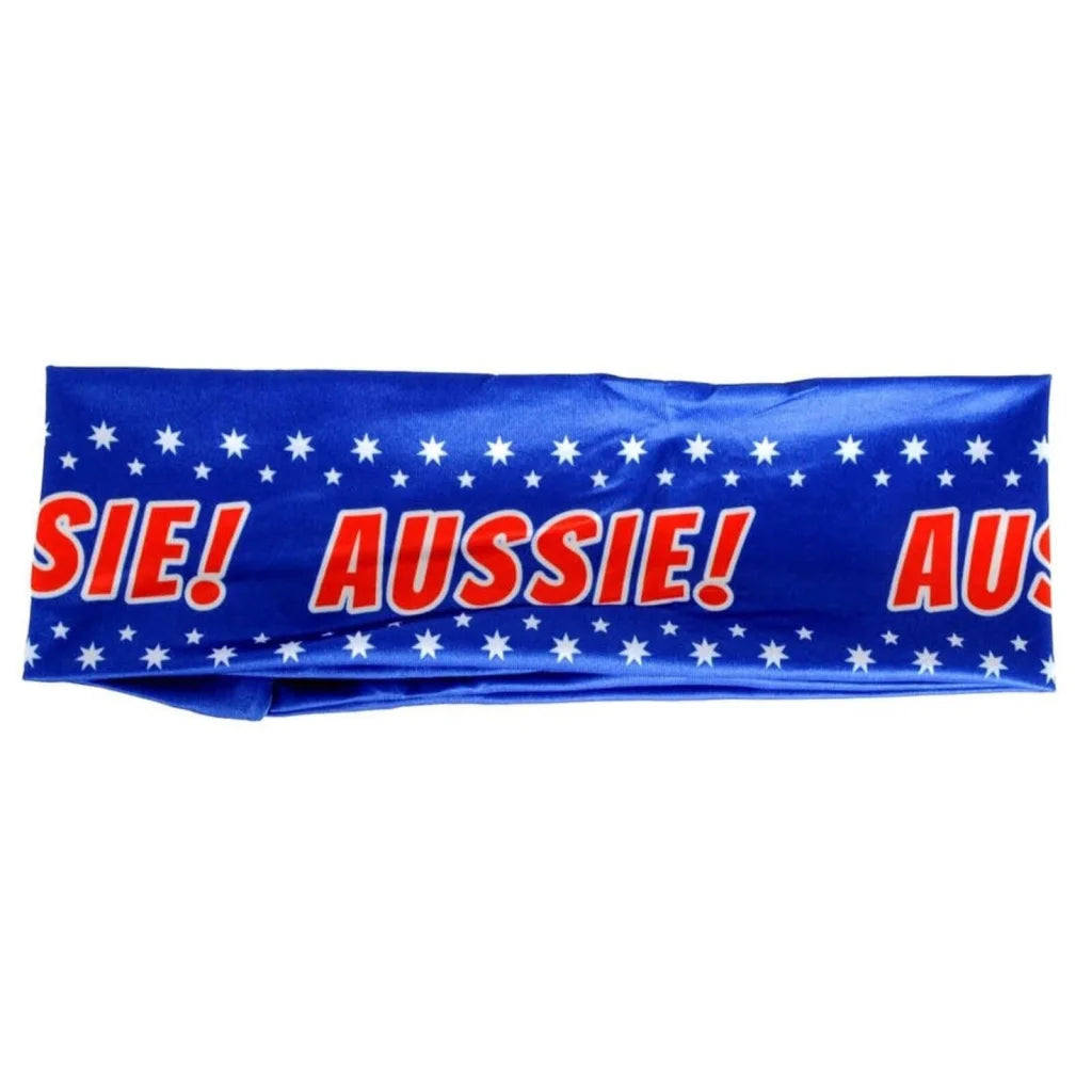 Australia Flag Headband Tennis Cricket Australia Day Aussie