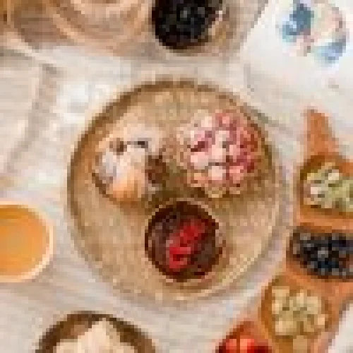 Bamboo Circle Trays Set of 5