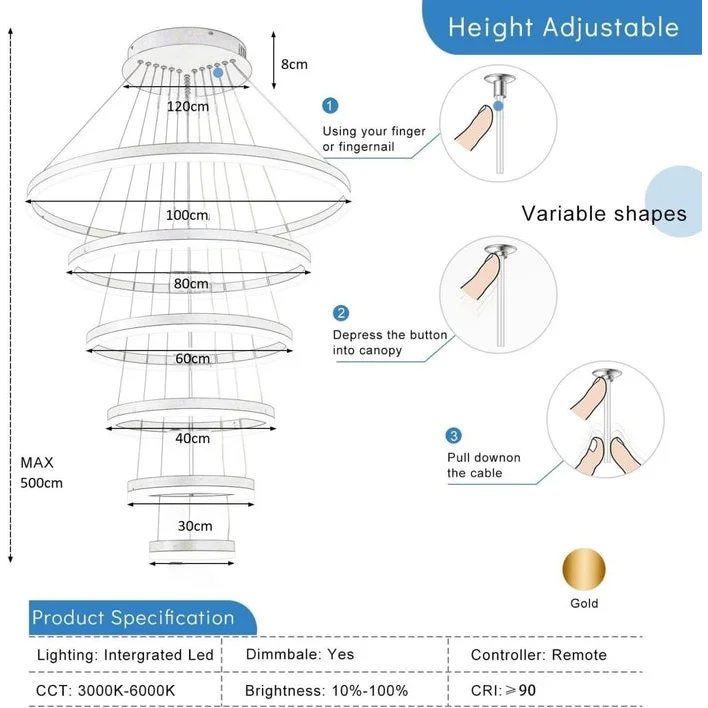 BAMDECOR A18815 Nordic Home Decor Dining Room Pendant lamp