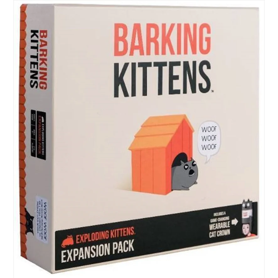 Barking Kittens - 3rd Exploding Kittens Expansion - Pet Care