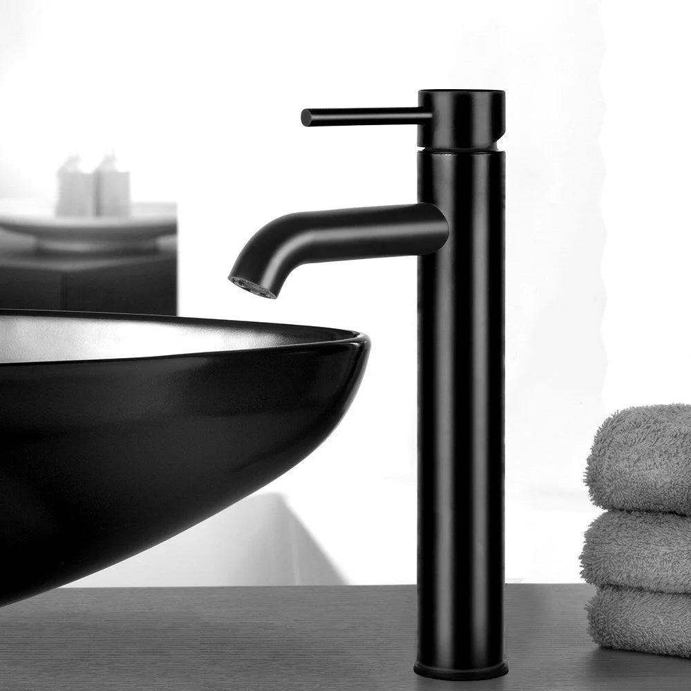 Basin Mixer Tap Black - Cefito