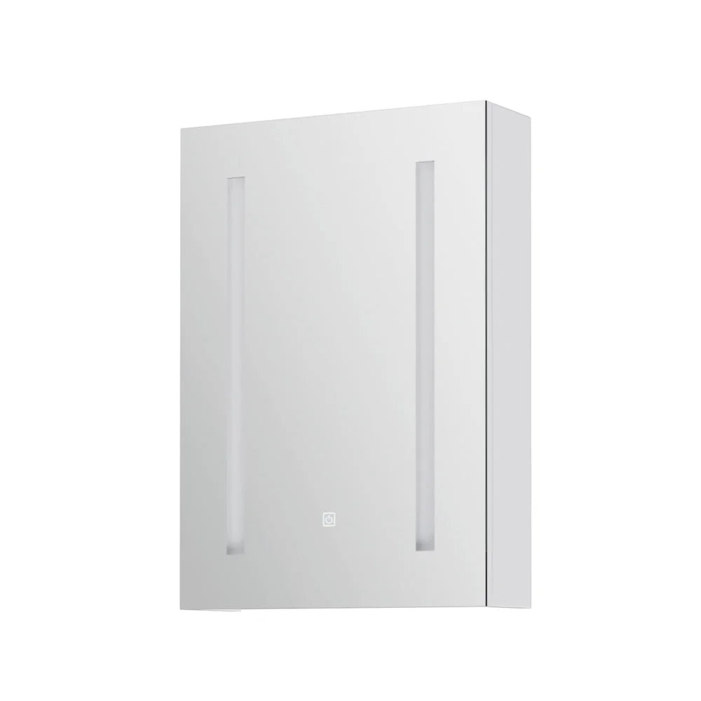 500x720mm storage cabinet with bathroom mirror led medicine