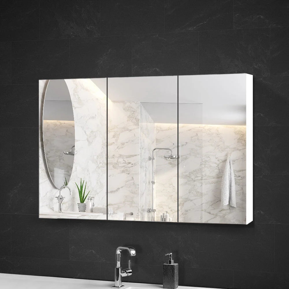 Bathroom Mirror Cabinet Vanity Medicine Shaving Storage