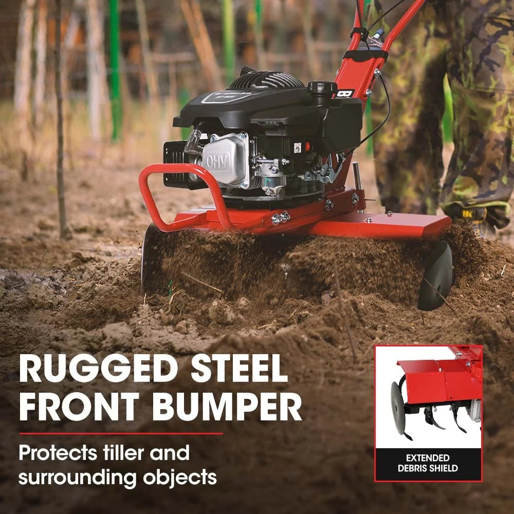Baumr-AG 150CC Garden Tiller Cultivator Petrol Rototiller