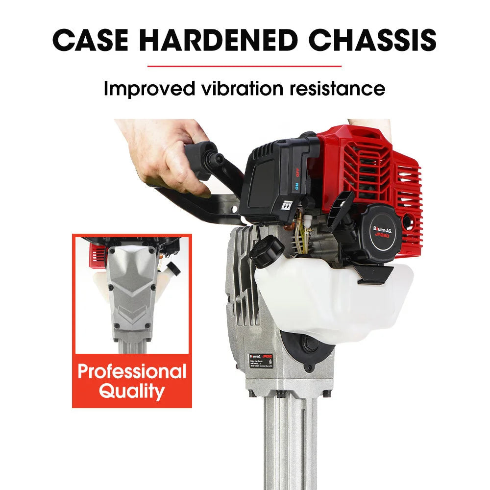 BAUMR-AG 2 Stroke 52cc Petrol Jackhammer with 2 Chisels