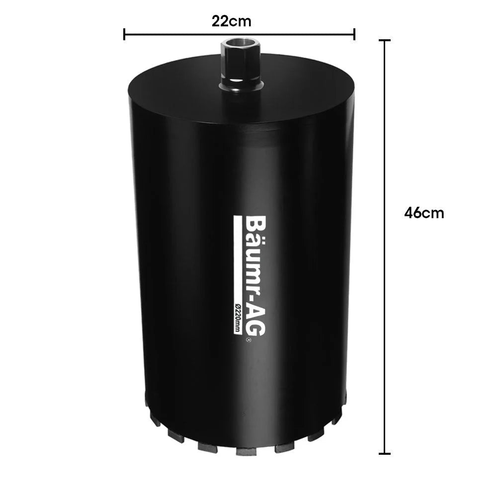 Baumr-AG 220 x 400mm Diamond Core Drill Bit DBX Series