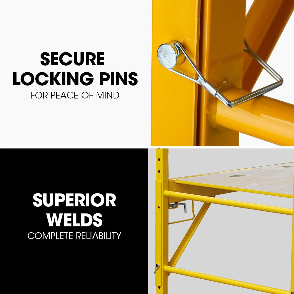Baumr-AG Adjustable Mobile Scaffolding 450kg Capacity