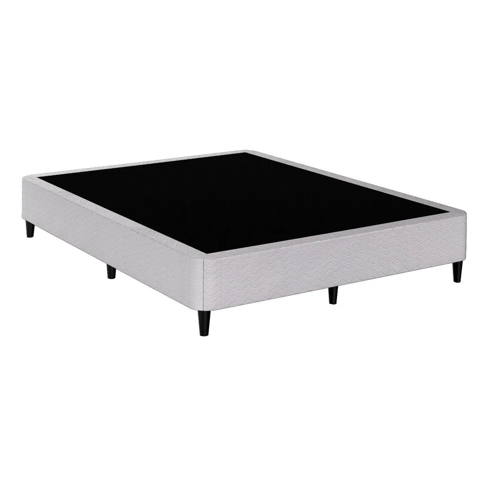 Bed Frame Double Size Metal - Grey MASON - Furniture