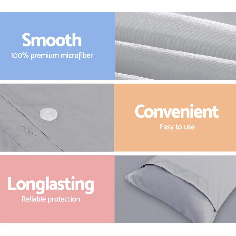 Quilt cover with folded quilt cover and soft fabric weave