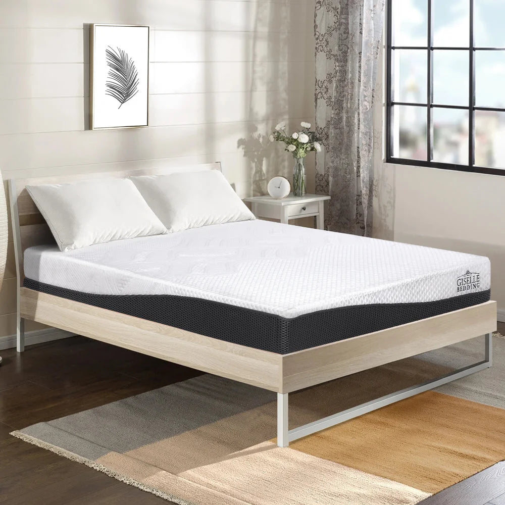 Bedding Queen Size Memory Foam Mattress Cool Gel - Without