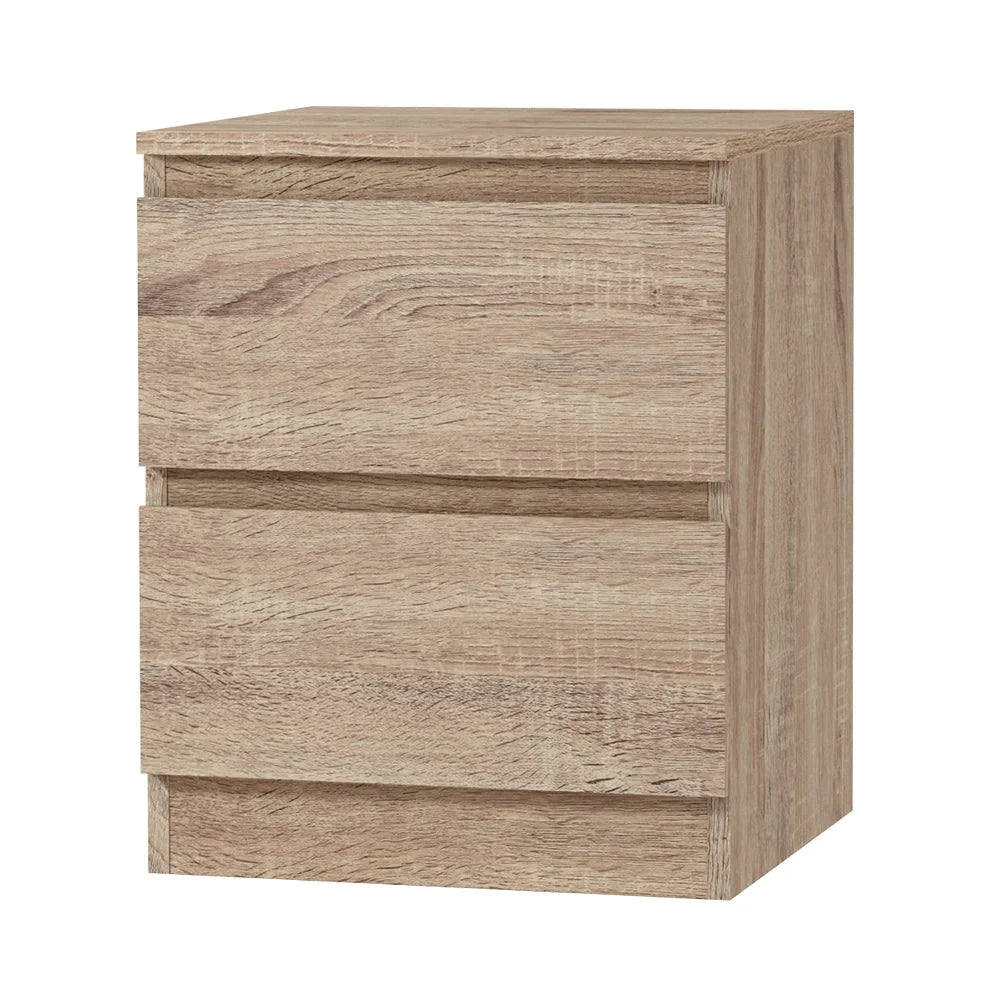 Bedside Tables Drawers Side Table Bedroom Nightstand Wood