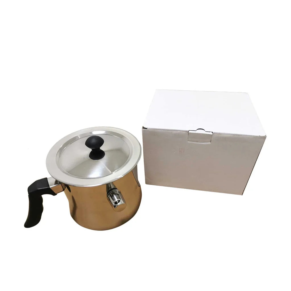 Bee Wax Melter Pot 1.4L Stainless Steel Double Boiler