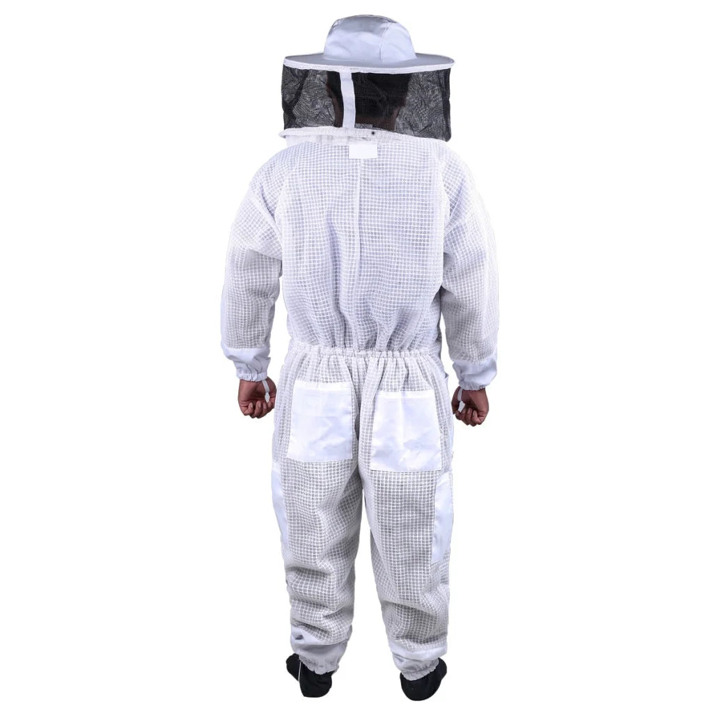 Beekeeping Protective Gear Full Suit 3-Layer Mesh Ultra