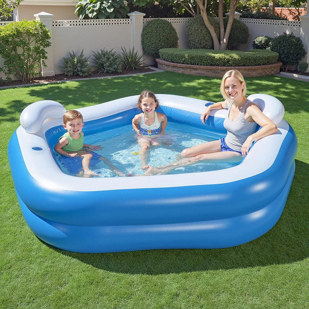 Bestway Kids Inflatable Pool Above Ground Pools Seat