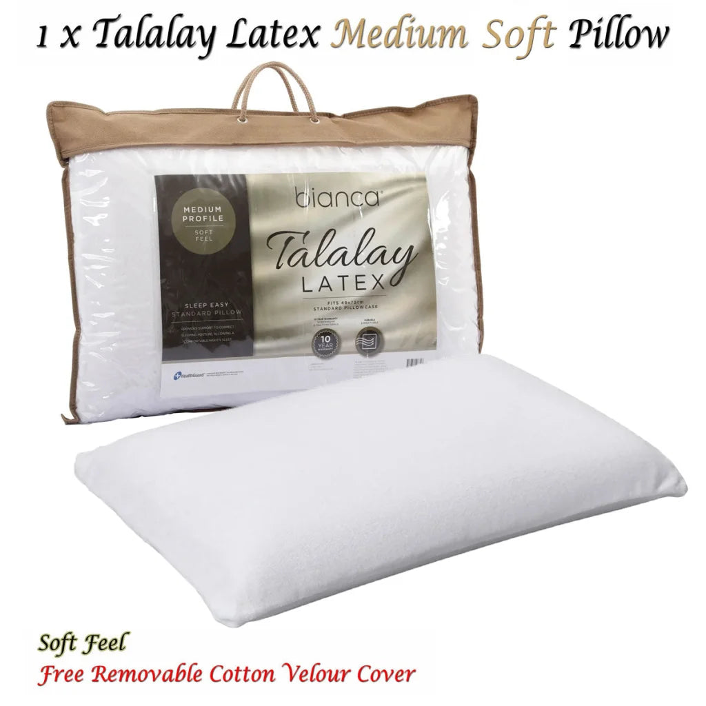 Bianca Talalay Latex Soft Profile Pillow - Home & Garden >