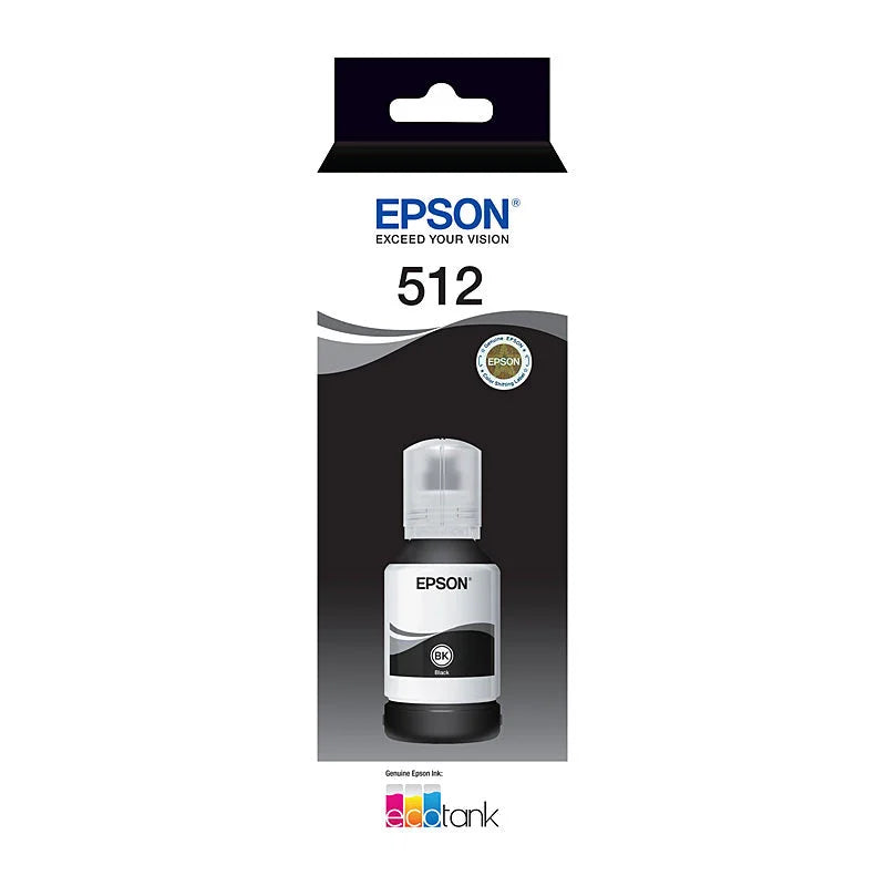 Black EcoTank Bottle - EPSON T512