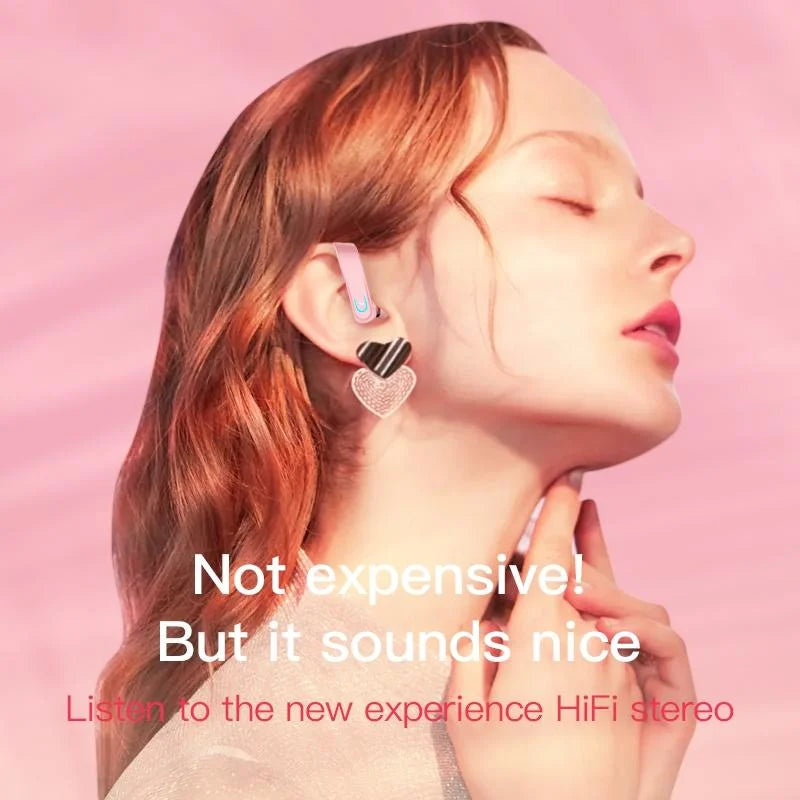 Bluetooth 5.1 Earhook Sport Headphone - Black - Electronics