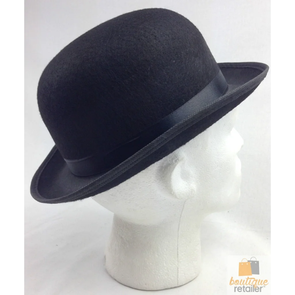 BOWLER HAT Party Vintage Costume Derby Felt Dance Halloween