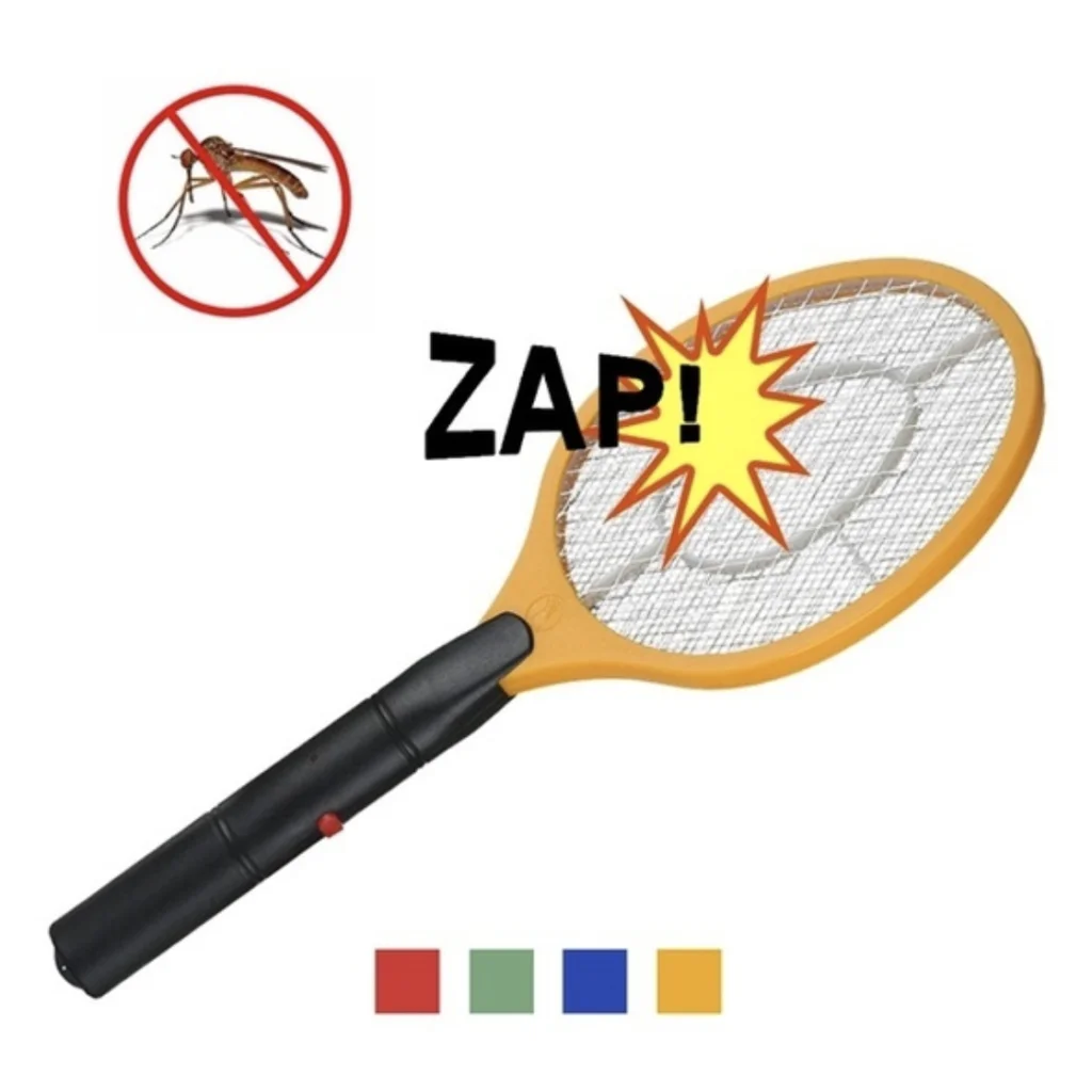 BUG ZAPPER RACKET Fly Mosquito Pest Swatter Net Racquet
