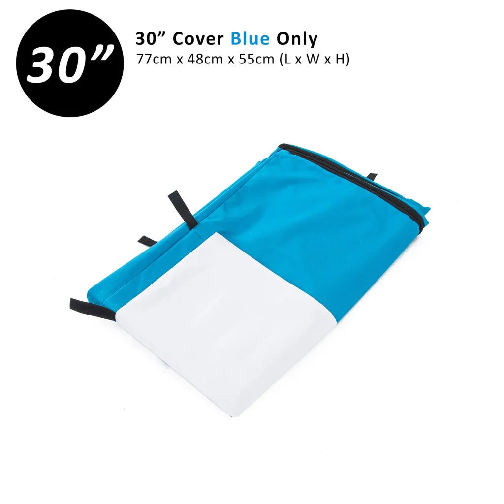 Cage Cover Enclosure for Wire Dog Crate 30in - Blue