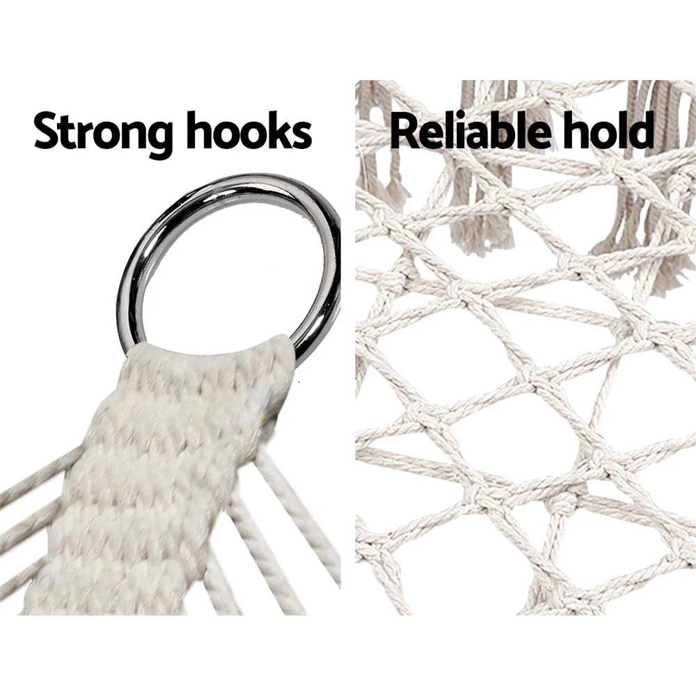 Camping Hammock Chair Patio 2 Person Swing Hammocks