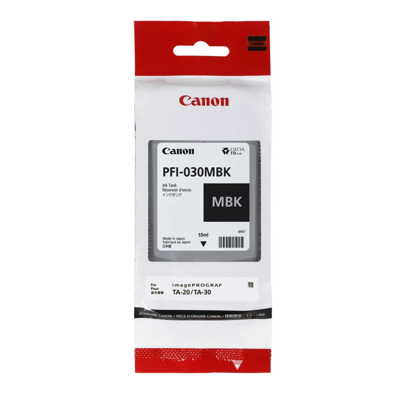 Canon PFI030 Matte Black Ink Cartridge