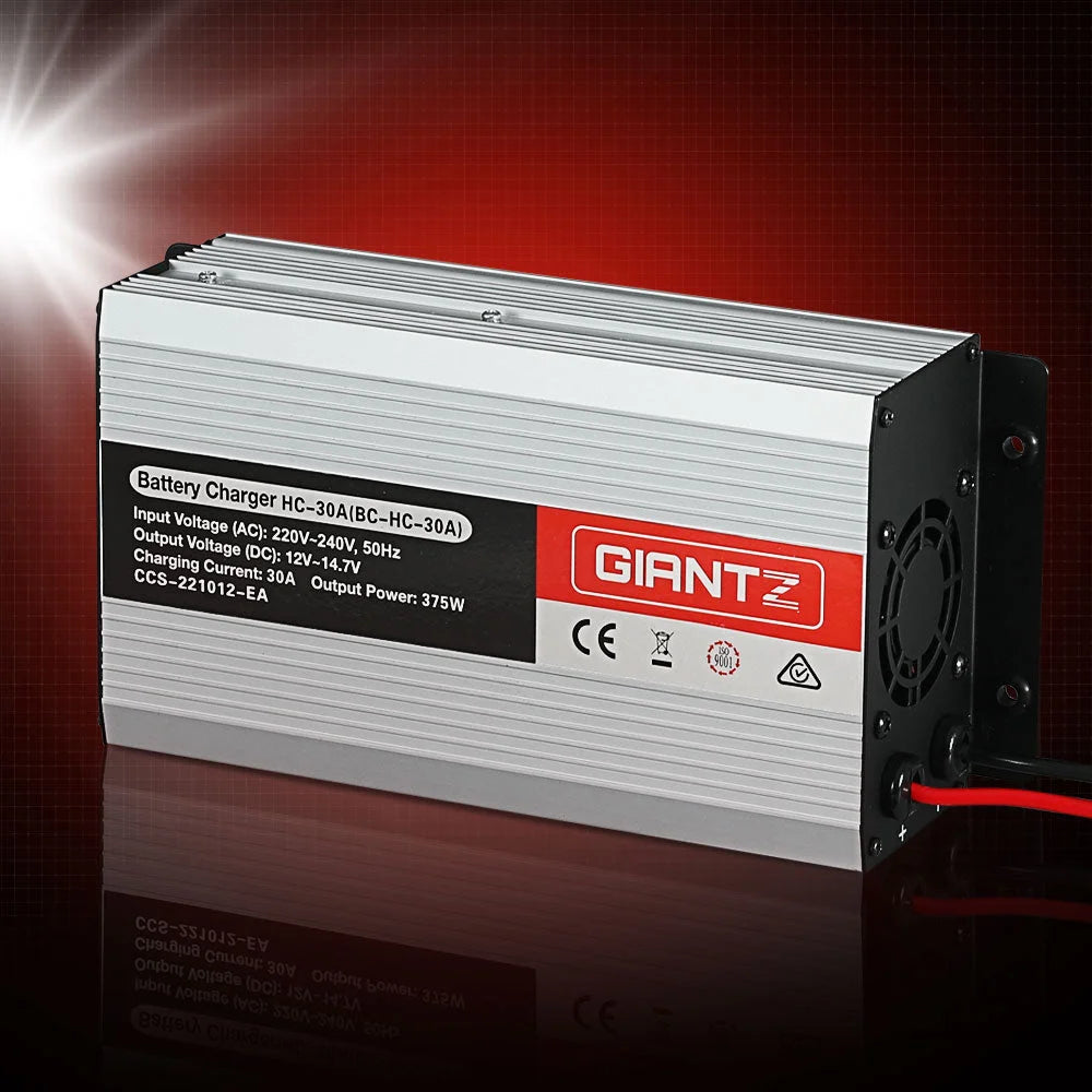 Car Battery Charger 12V 30A 30Amp ATV 4WD Boat