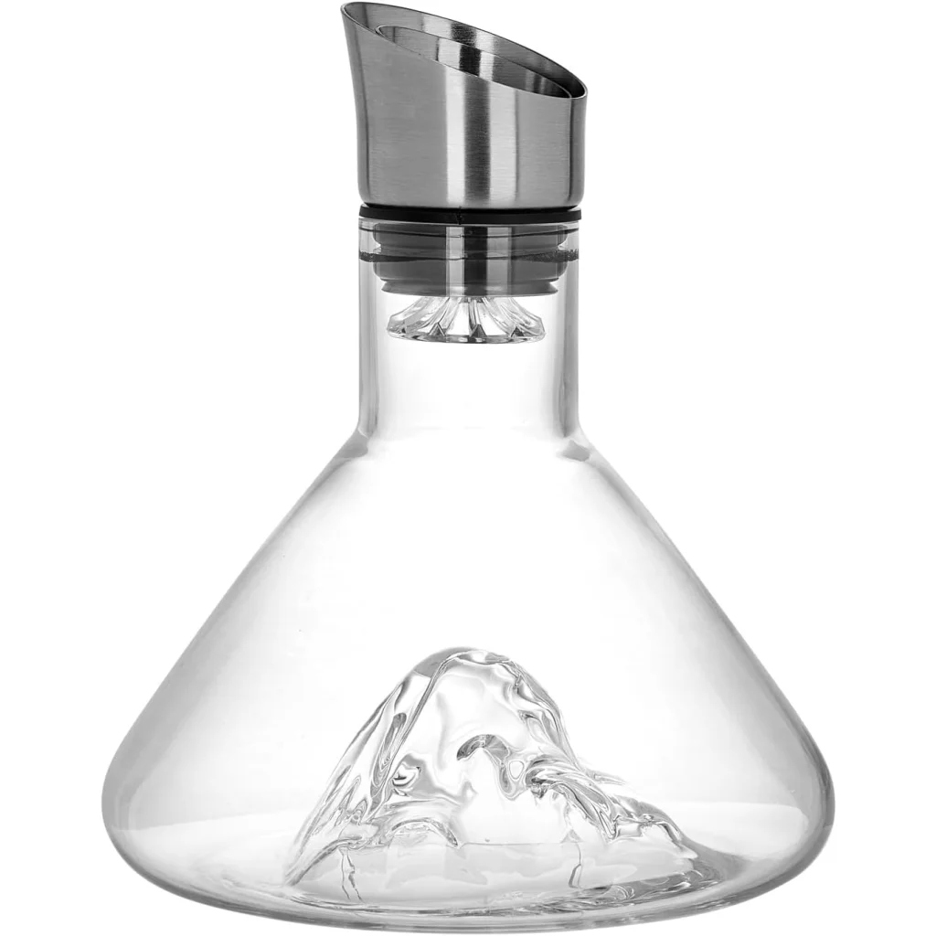 CARLA HOME Iceberg Wine Decanter with Aerator Filter