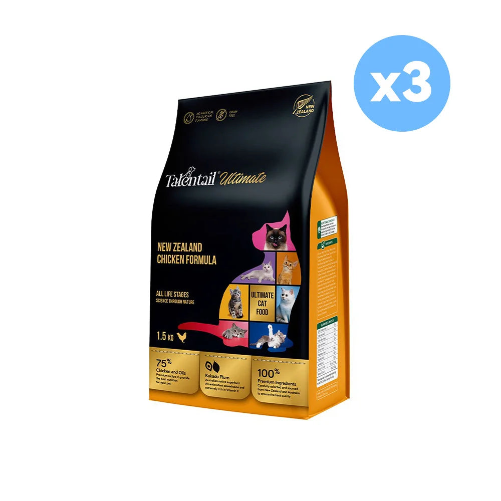 Cat Food TALENTAIL ULTIMATE New Zealand Chicken 4.5Kg