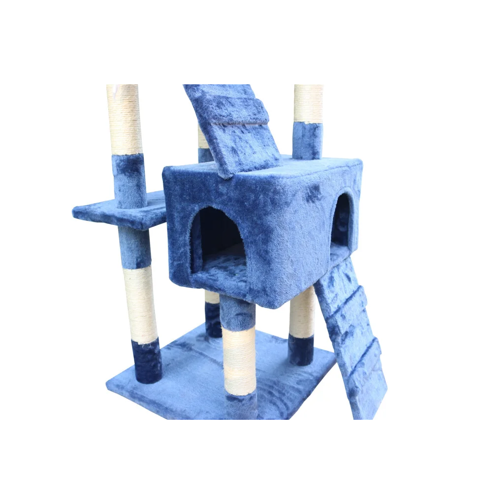 Cat Scratching Post Tree 170cm House Tower with Ladder