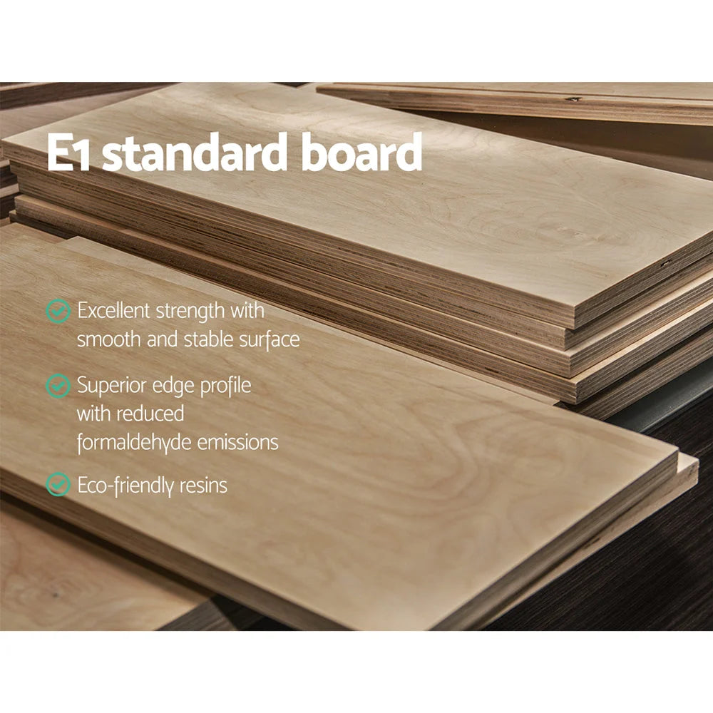 Cat Tree 120cm Wood Multi-Level Scratching Post Tower Condo