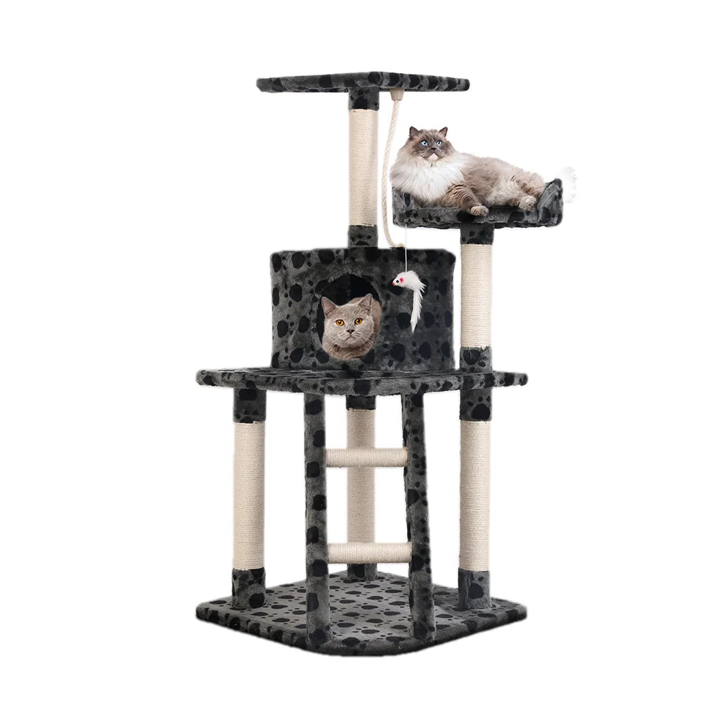 Cat Tree Scratching Post Scratcher Tower Condo House Wood