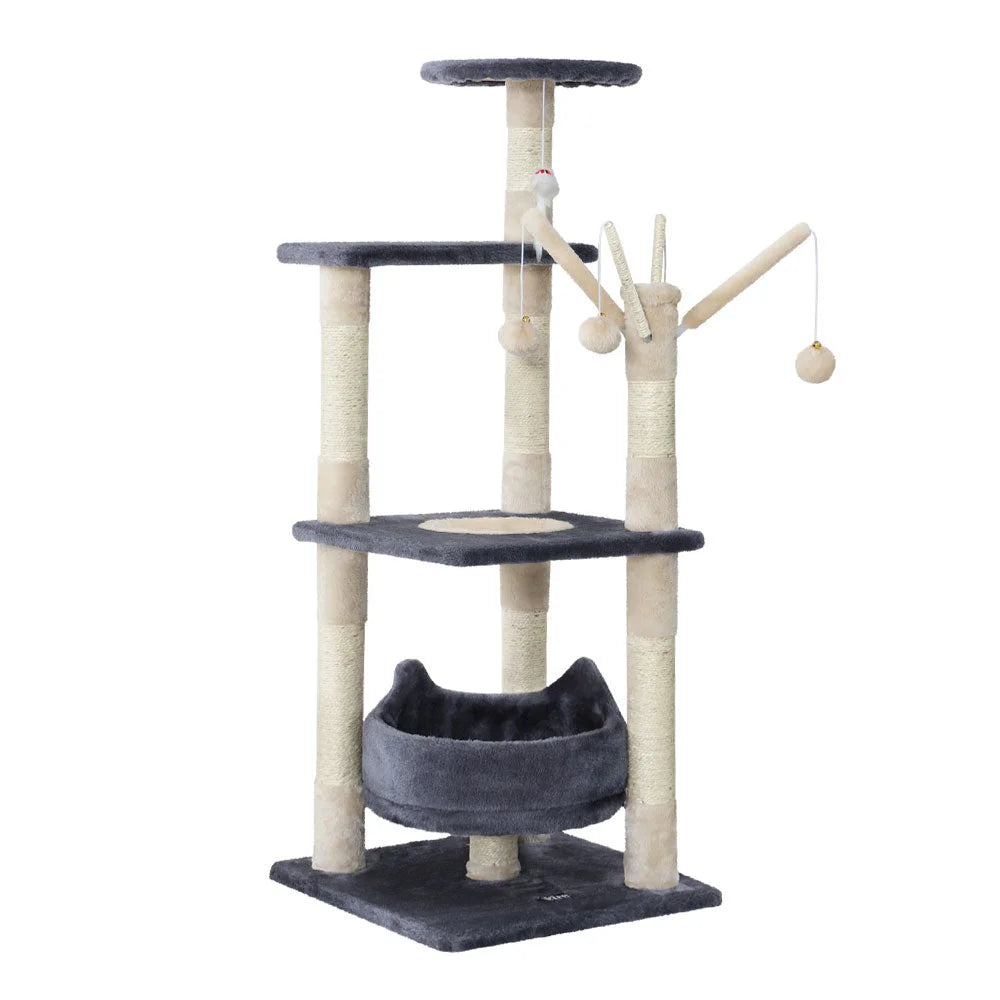 110cm cat tree with tabletop context and item shape