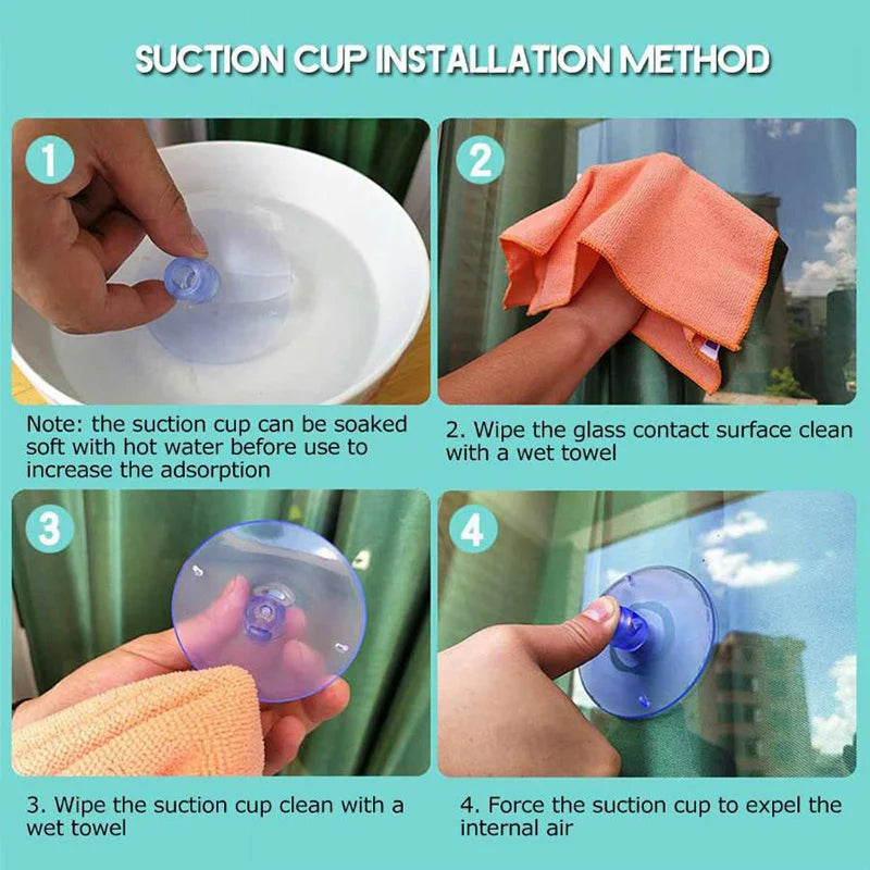 Cat Window Bed Suction Cup Hammock